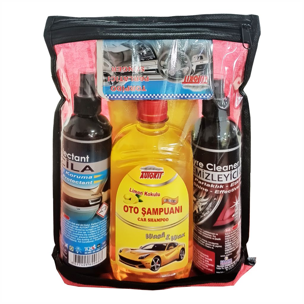 Autokit 5'li Oto Bakım Seti