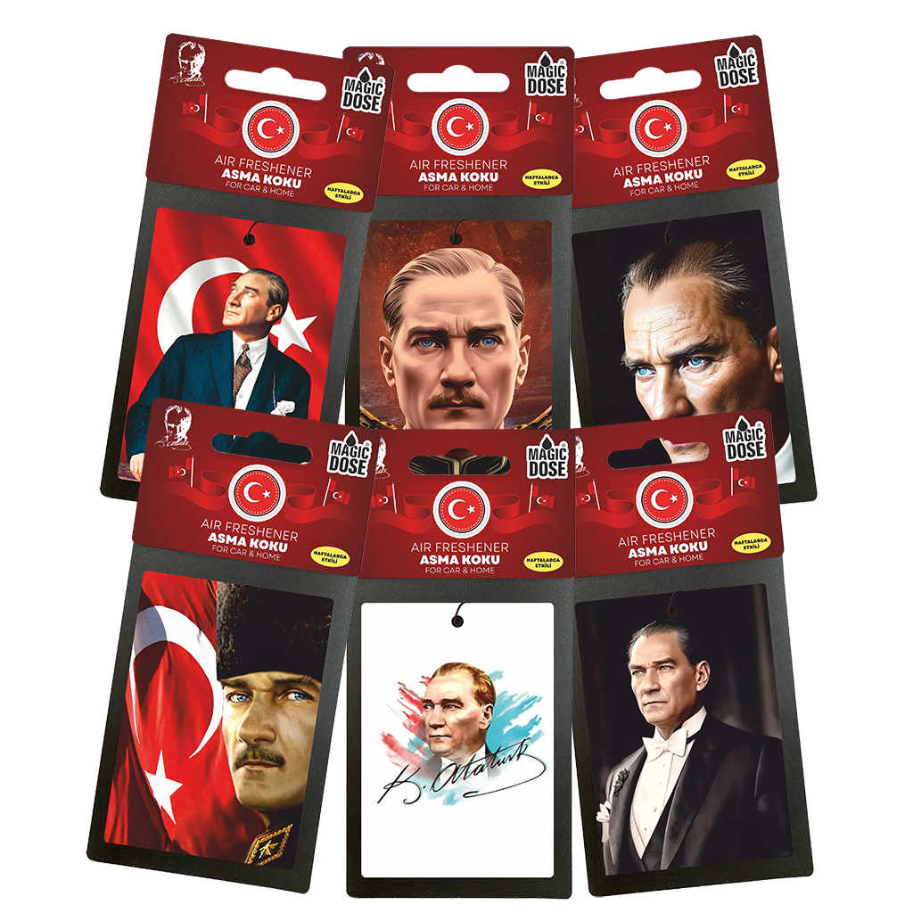 Magic Dose Atatürk Seri Asma Koku 6 Çeşit