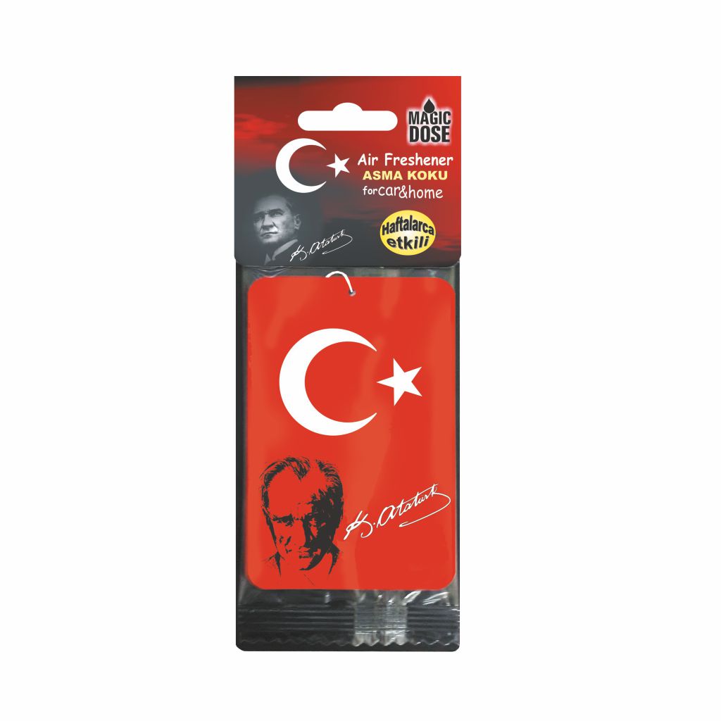 Magic Dose Asma Koku Türk Bayrağı-Atatürk