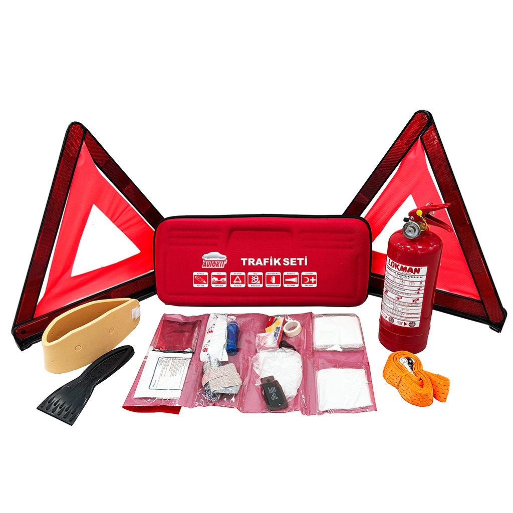 Autokit Trafik Seti Eva Çantalı