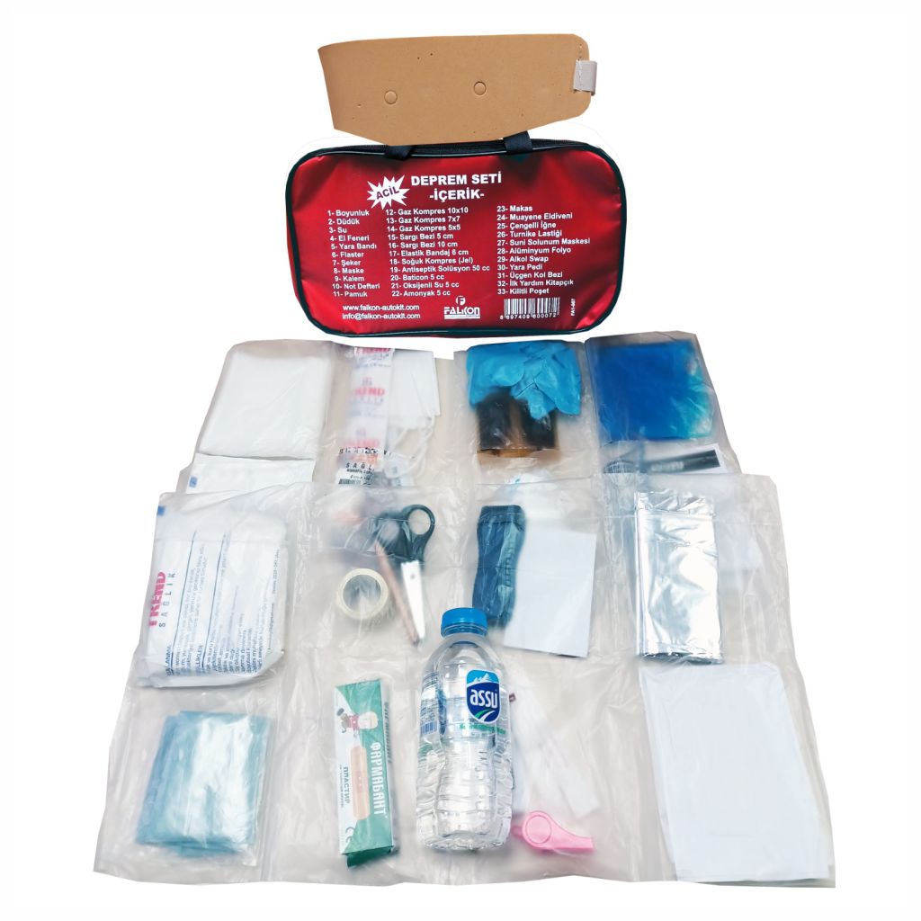 Autokit Deprem Çantası Acil Durum Kiti