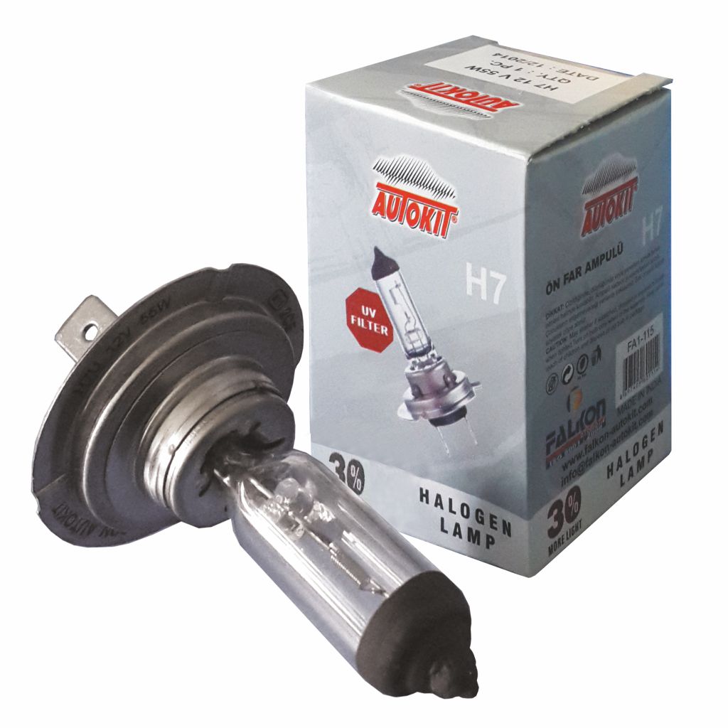 Autokit H7 Halojen Ampul Kutulu