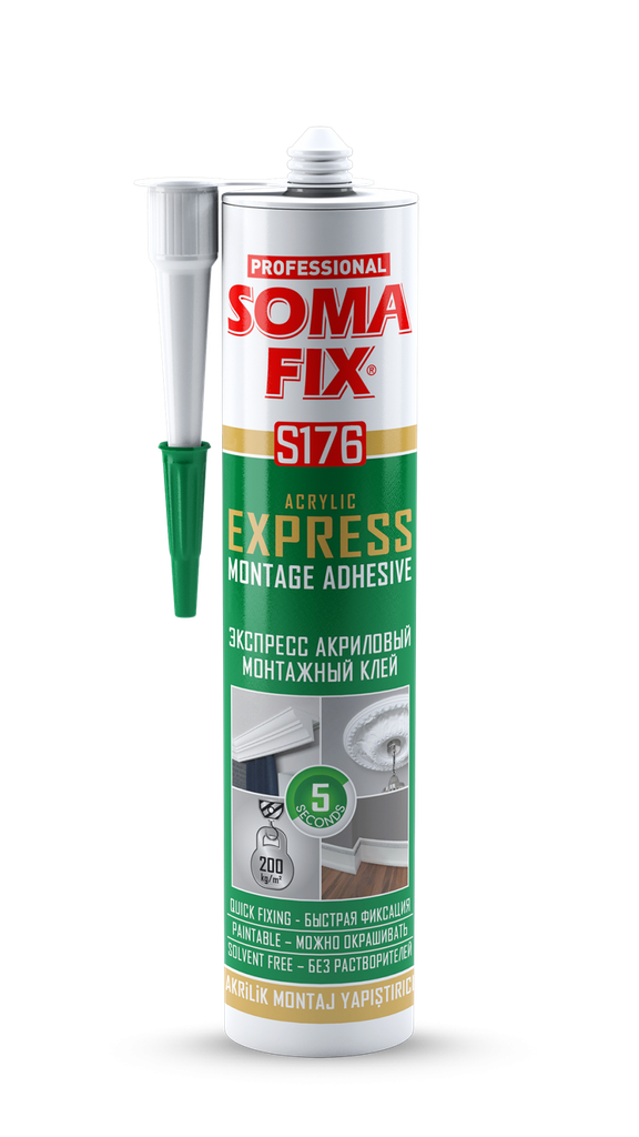 Somafix S176 Montaj Silikonu 310ml