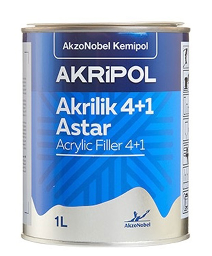 Akzonobel Akrilik 4+1 Astar 1 Lt