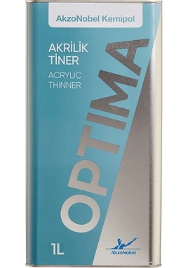 Akzonobel Optima Akrilik Tiner Standart 1 Lt