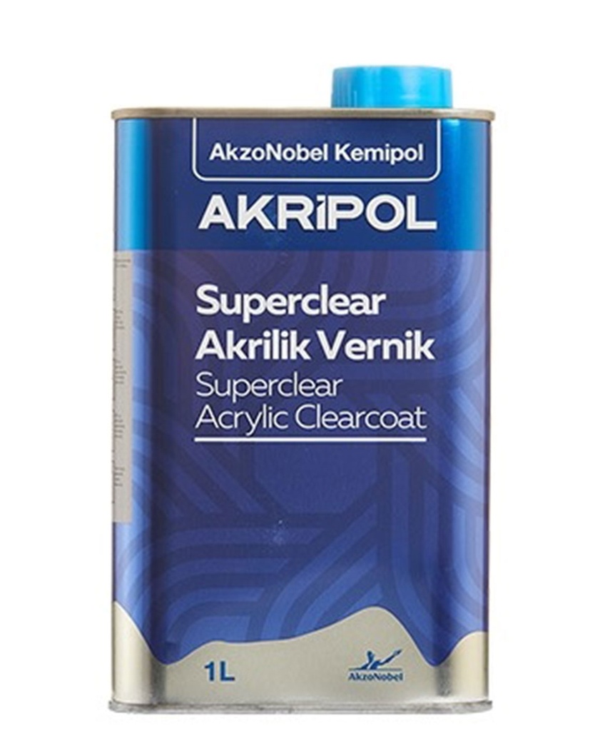 Akzonobel Superclear Akrilik Vernik 1 Lt