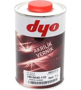 Dyo Akrilik Vernik Şeffaf 1 LT 