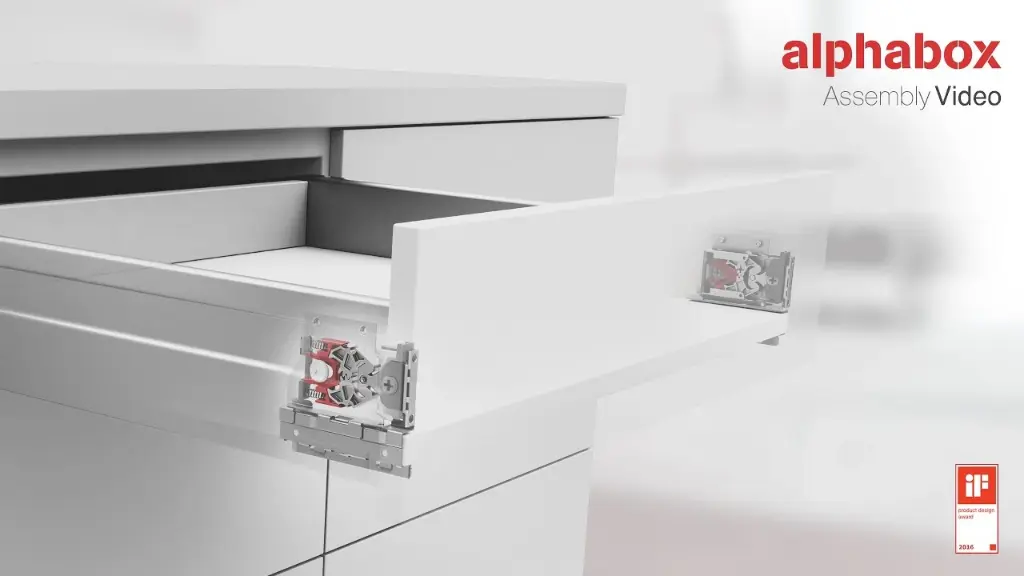 Samet Alphabox Metal Yanaklı Ray 50cm