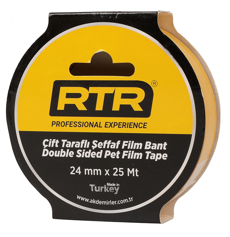 Rtrmax Çift Taraflı Film Bant 12mm*25Mt