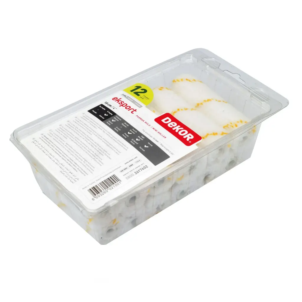 Dekor Export Parmak Rulo Yedek 10 Cm