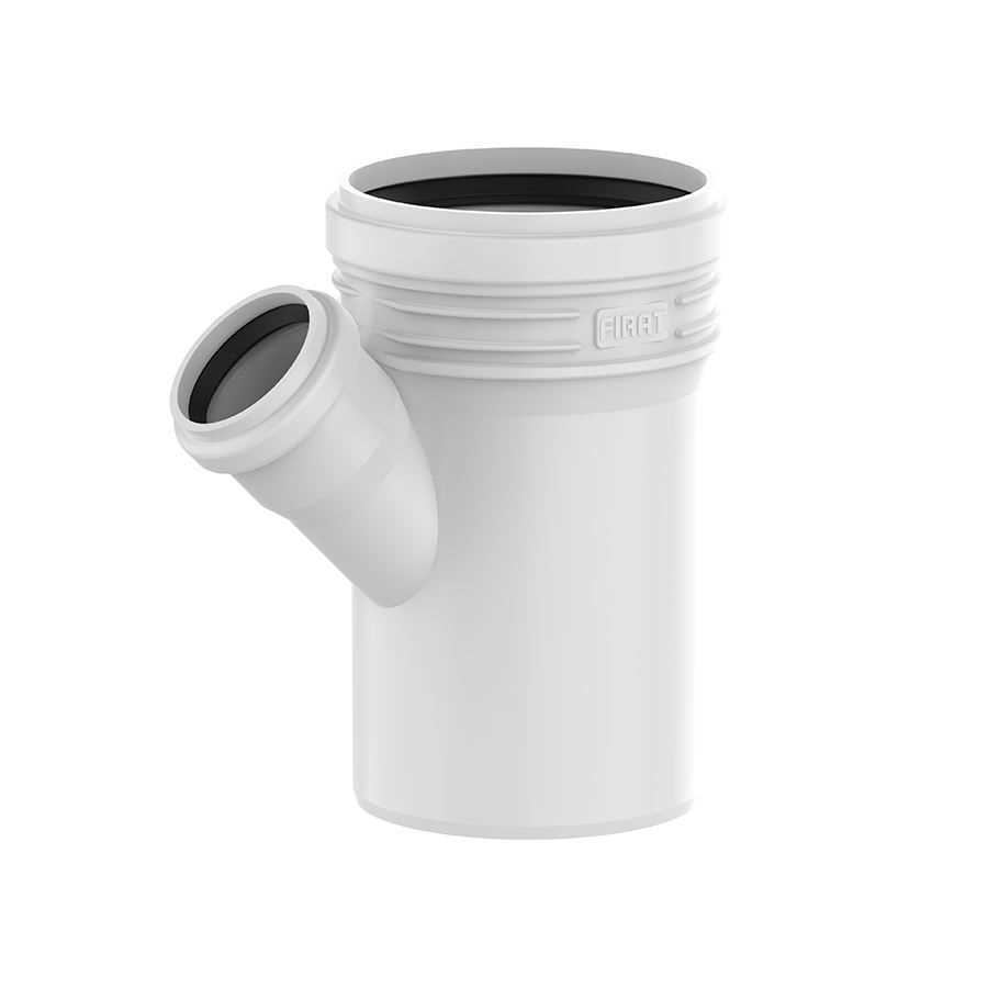 Fırat Atık Su Borusu Tek Çatal 125/75