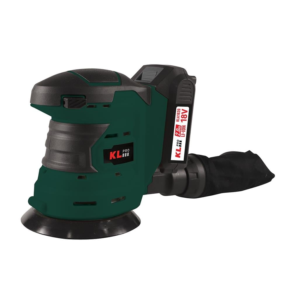 Kale Pro KLEZ18-20 18V 2.0Ah Çift Akü Şarjlı Eksantrik Zımpara