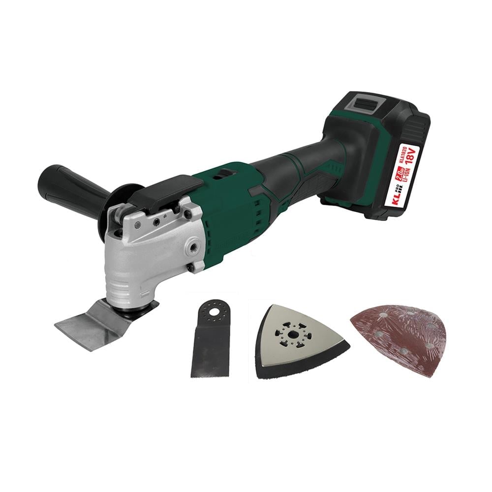 Kale Pro KLMT18B-20 18V 2.0Ah Çift Akü Kömürsüz Şarjlı Çok Amaçlı Makine