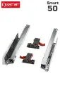 Samet Smart Tam Açılım Bas-Aç Ray 50cm