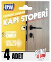 Bosstape Kapı Stoperi Şeffaf (4lü)