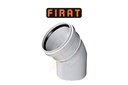 Fırat Atık Su Borusu Açık Dirsek 110/45